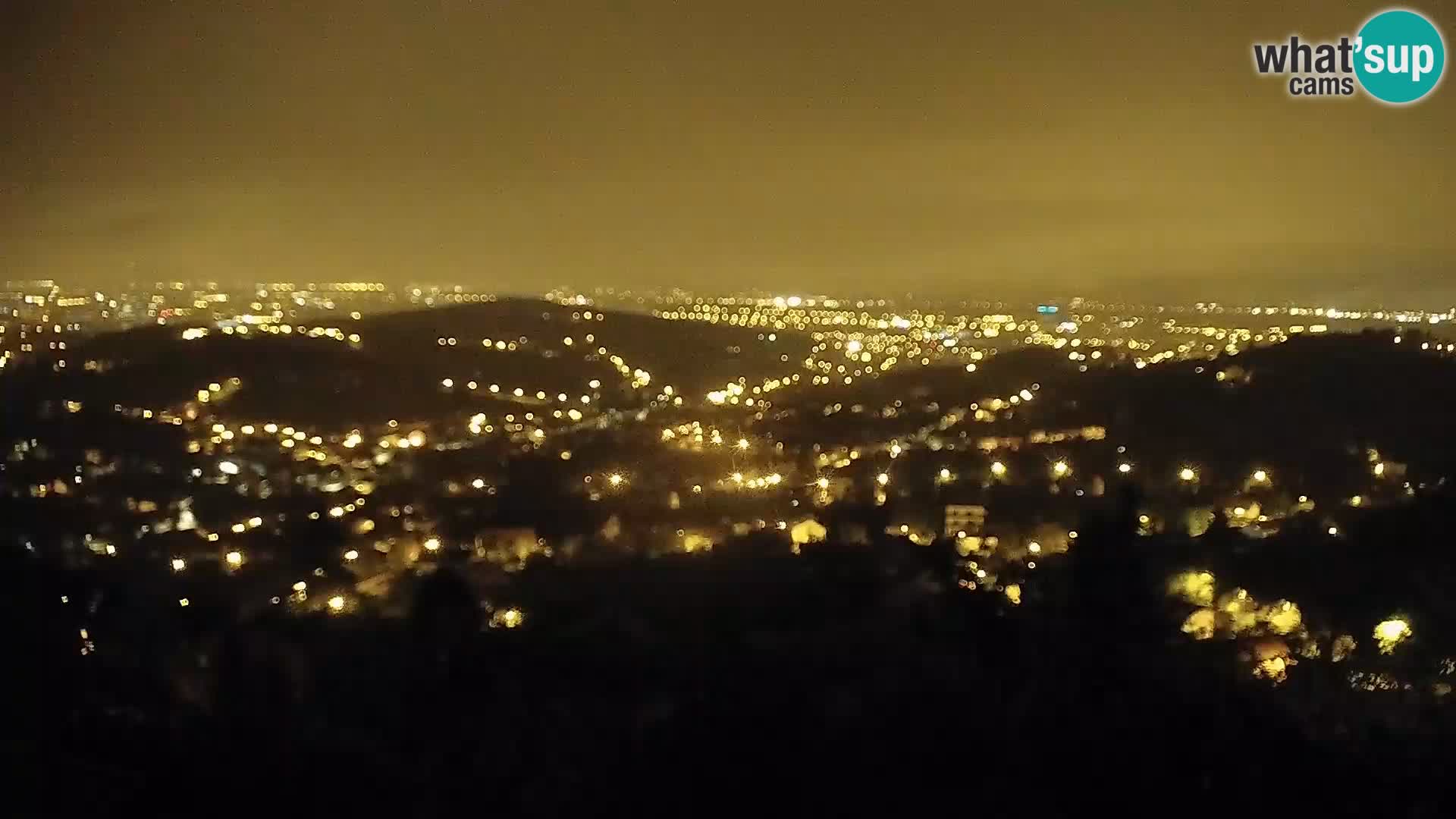 Vue panoramique de Zagreb