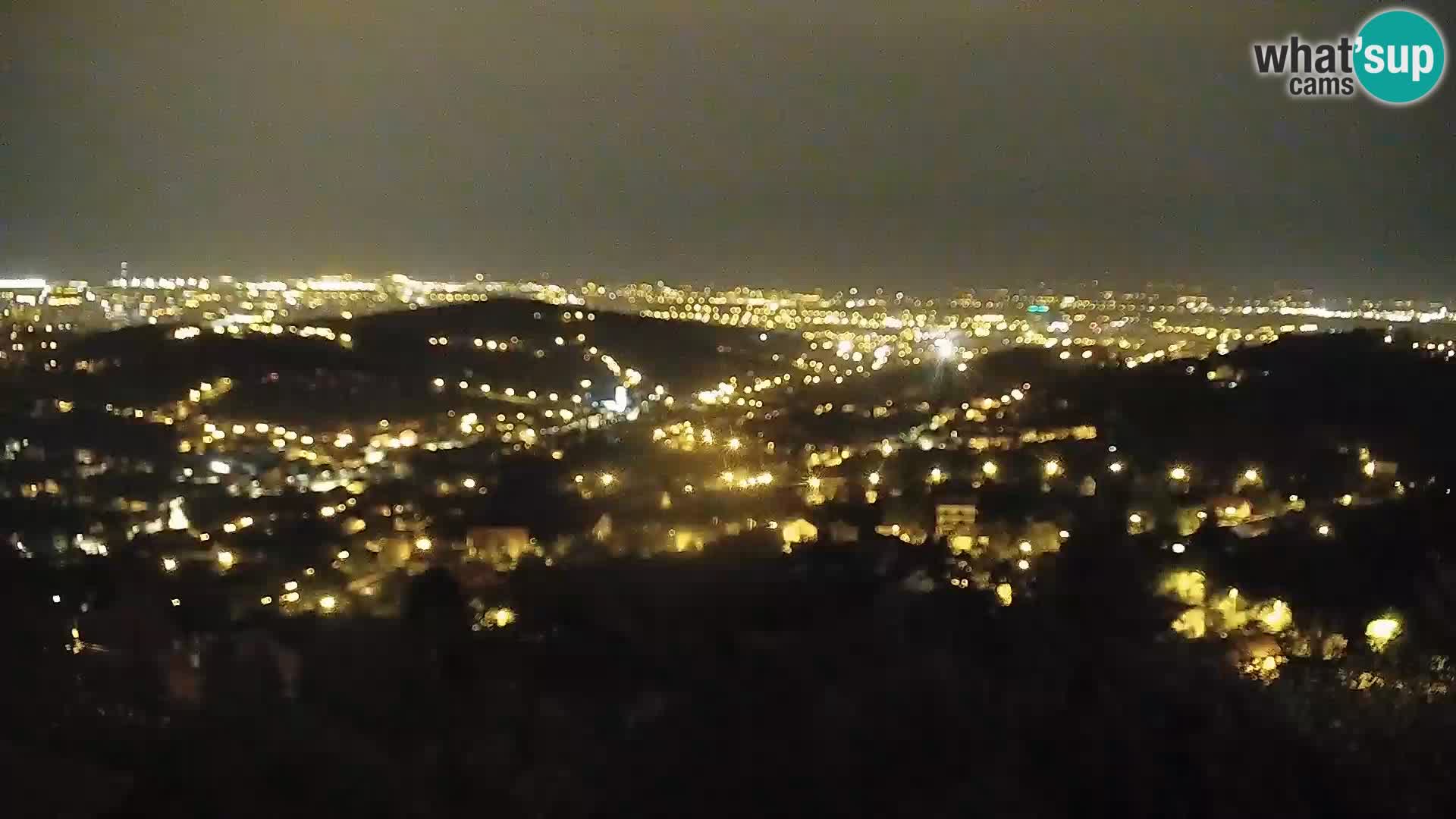 Vue panoramique de Zagreb