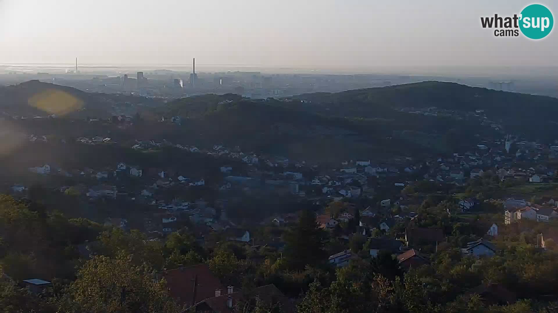 Panoramablick von Zagreb