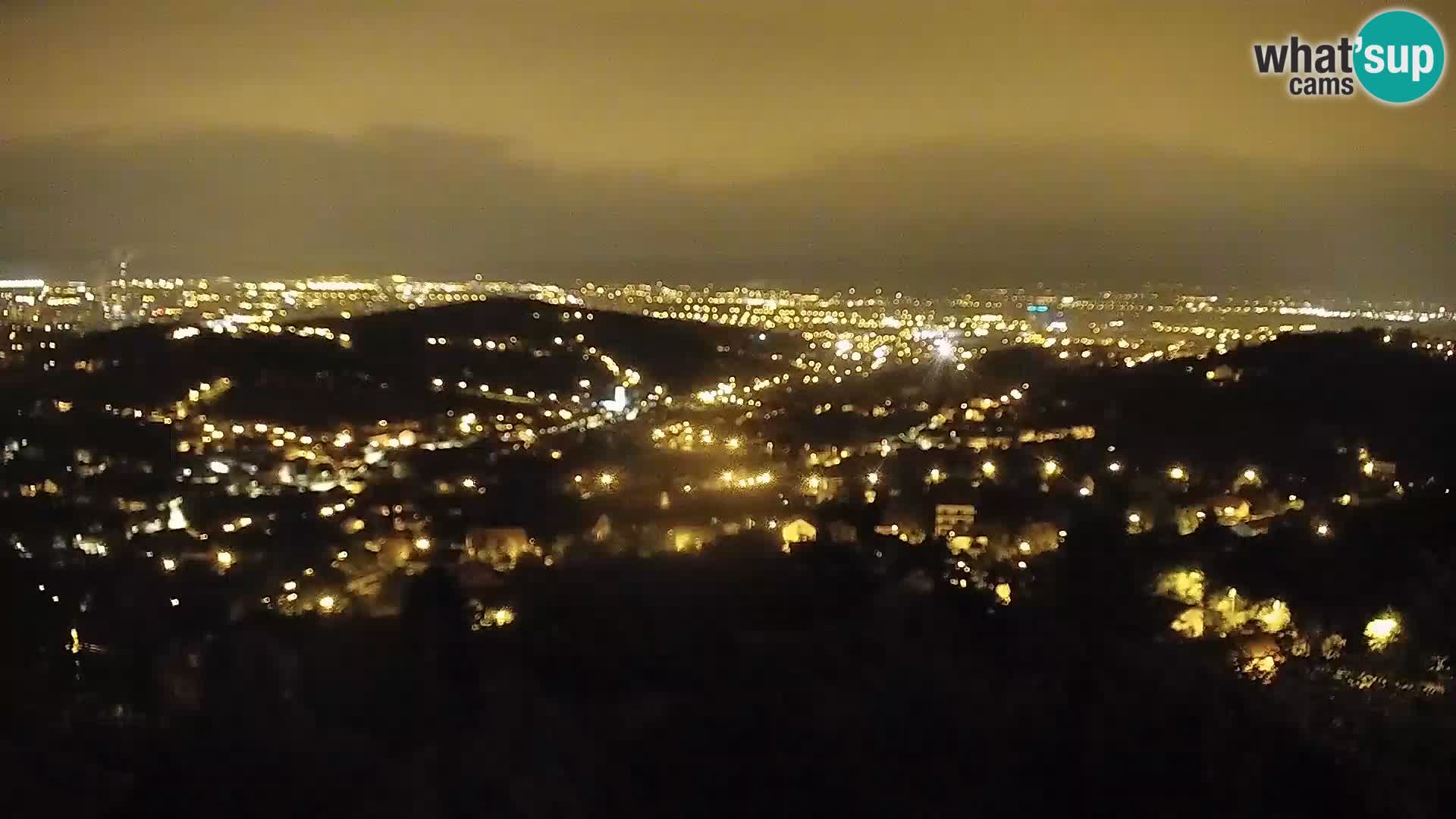 Panoramski pogled na Zagreb