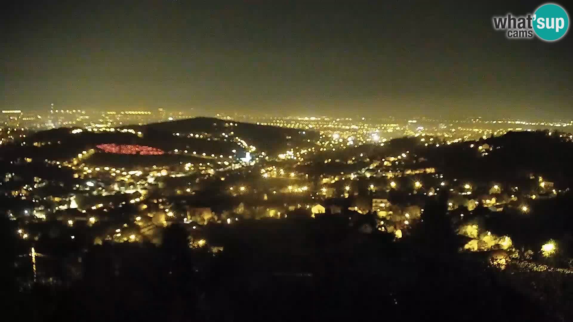 Panoramski pogled na Zagreb