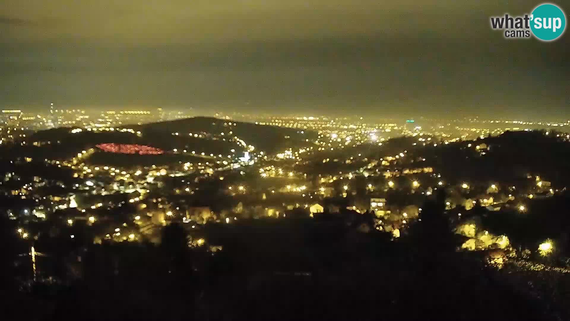 Panoramski pogled na Zagreb