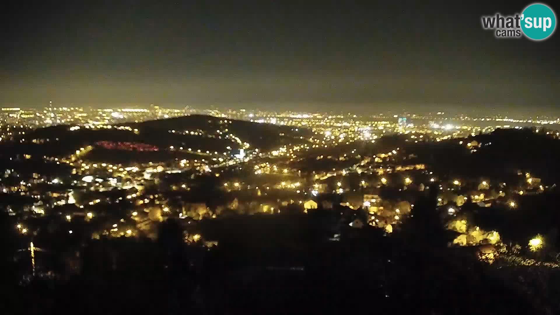 Vue panoramique de Zagreb