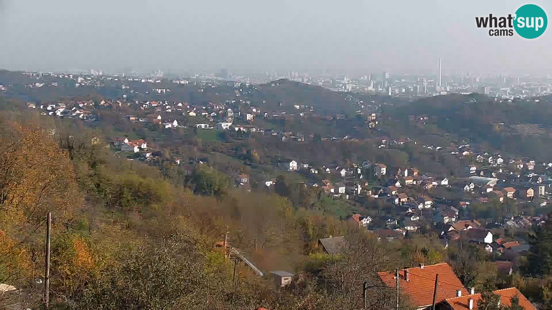 Vista panorámica de Zagreb