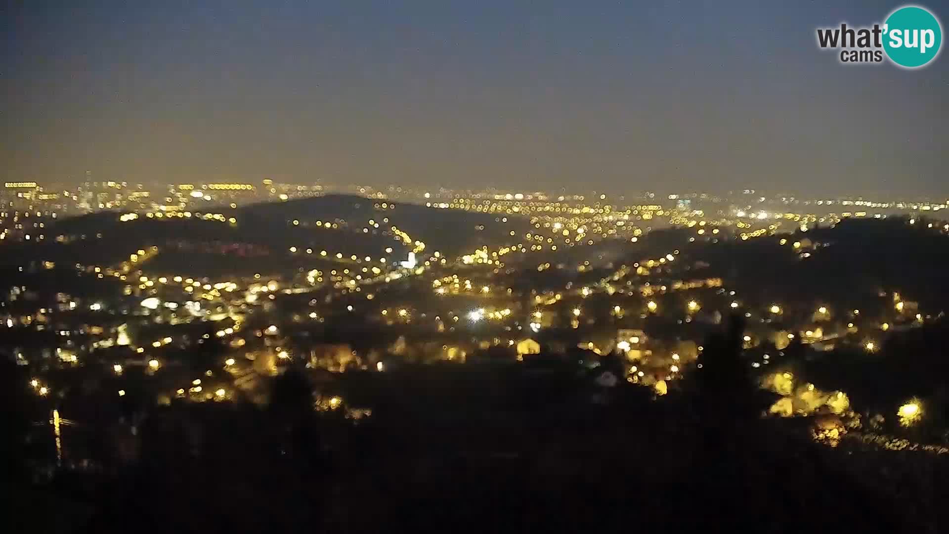 Panoramski pogled na Zagreb