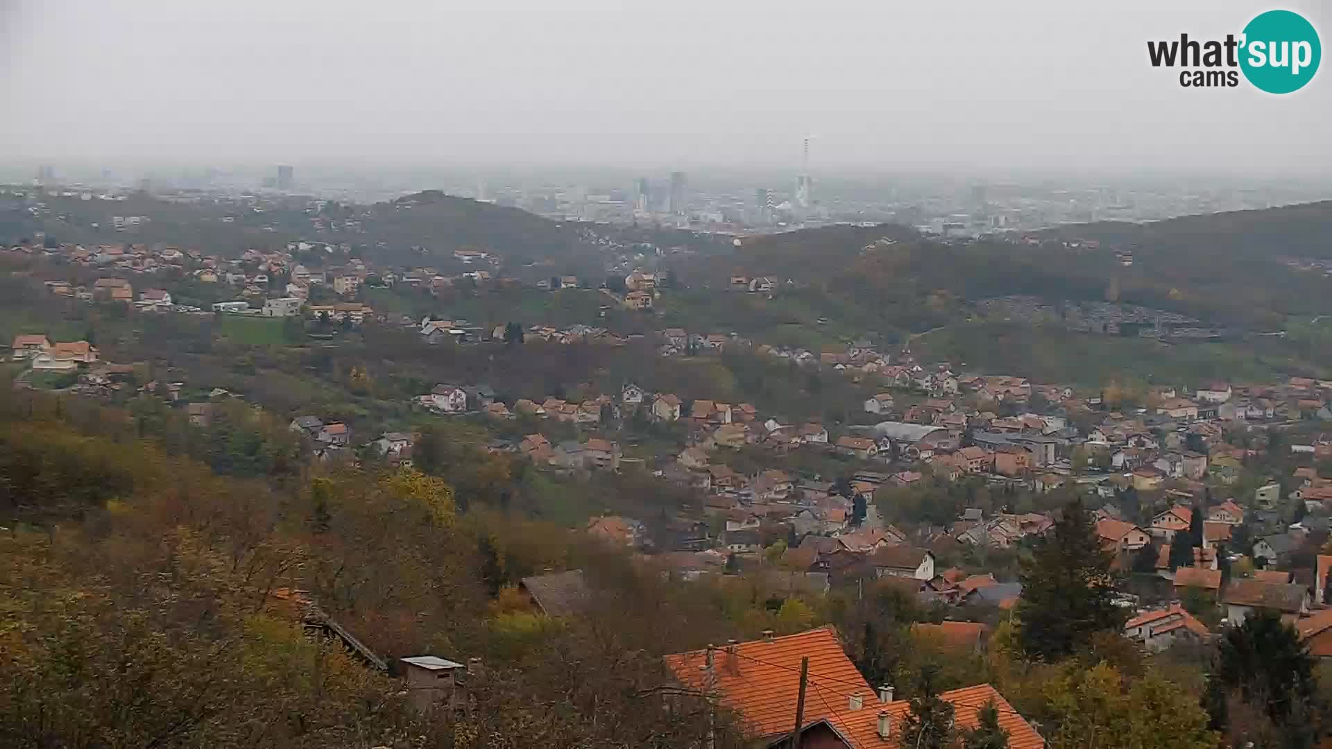 Vista panorámica de Zagreb