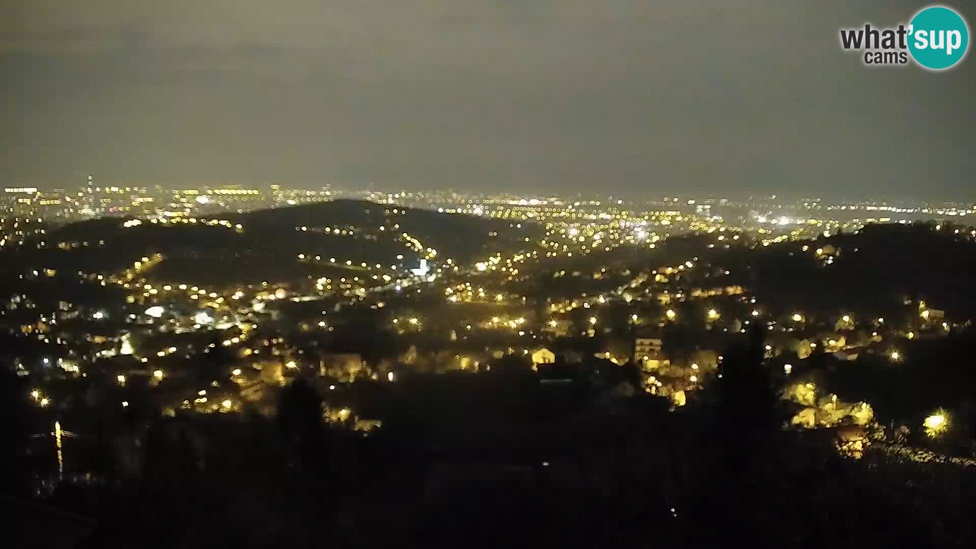 Panoramski pogled na Zagreb