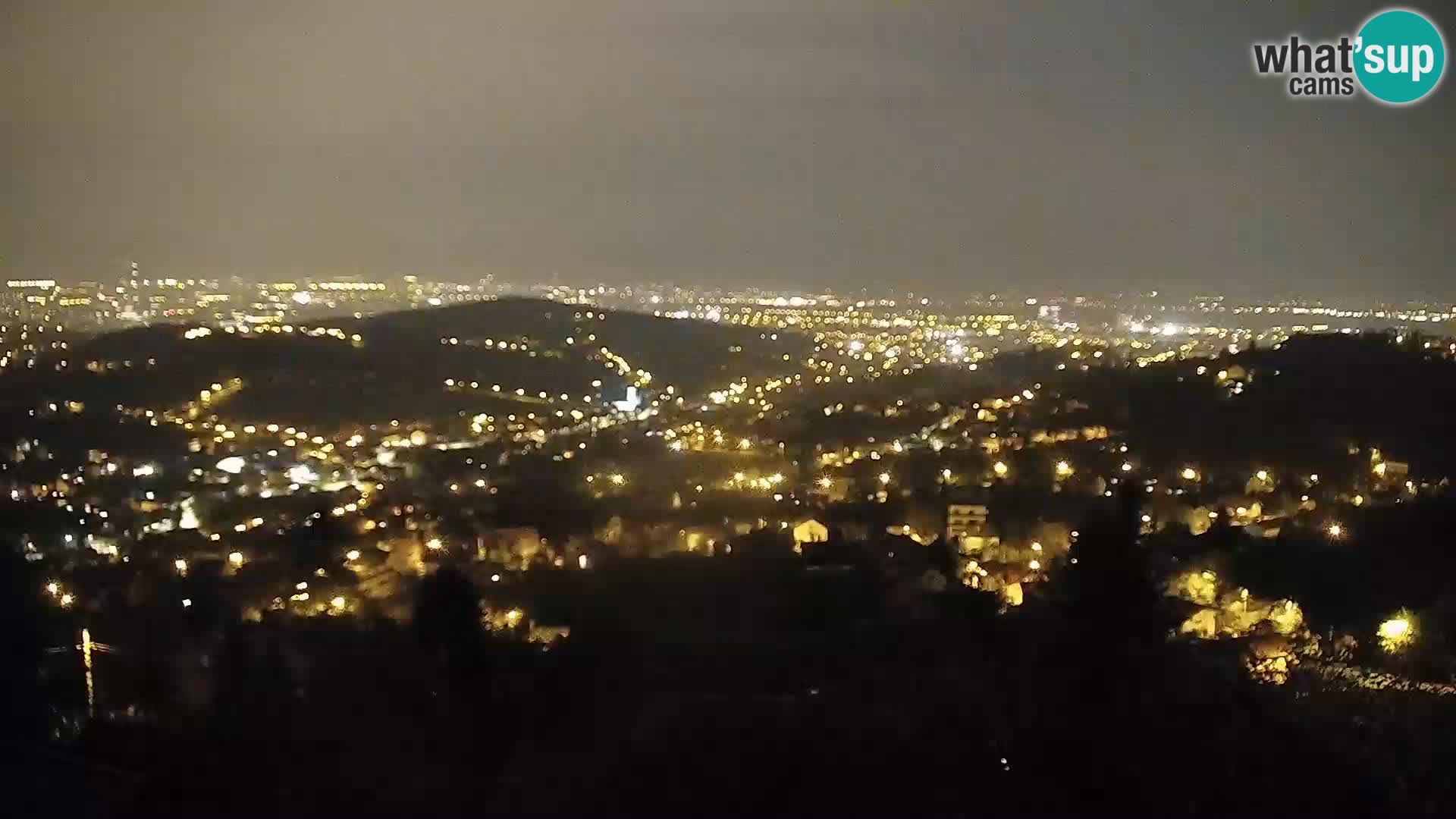 Panoramski pogled na Zagreb