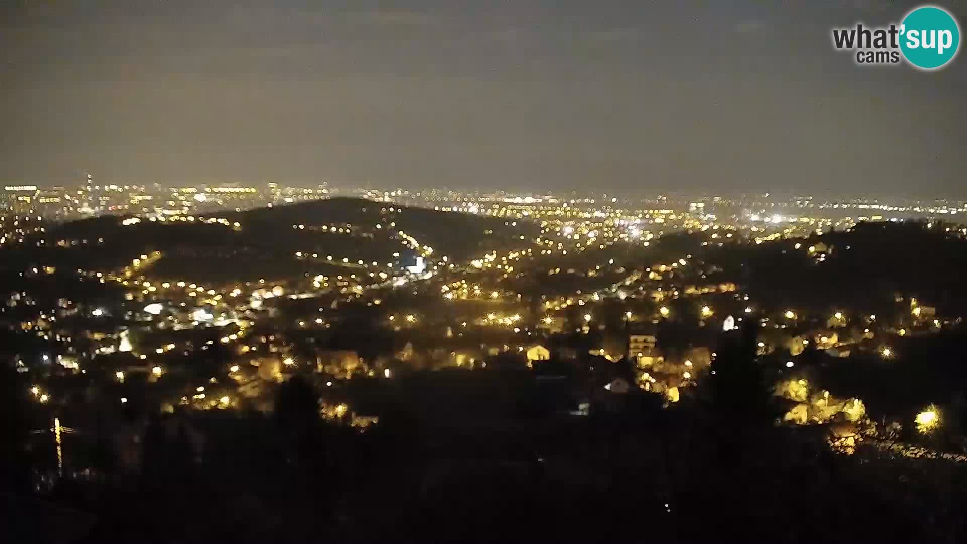 Panoramski pogled na Zagreb