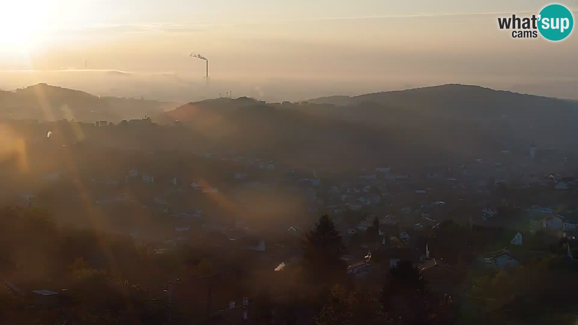 Panoramski pogled na Zagreb