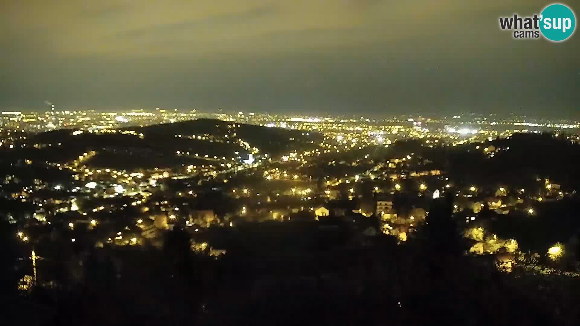 Panoramski pogled na Zagreb