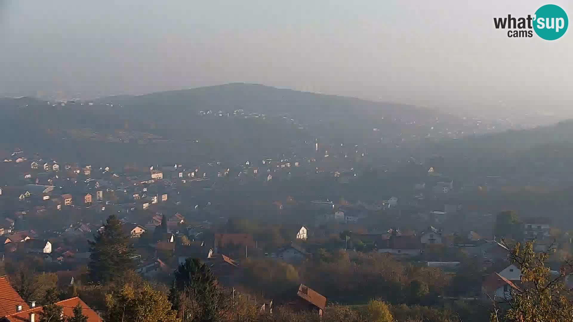 Panoramski pogled na Zagreb