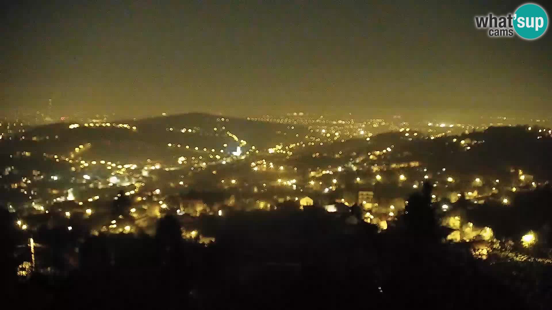 Panoramski pogled na Zagreb