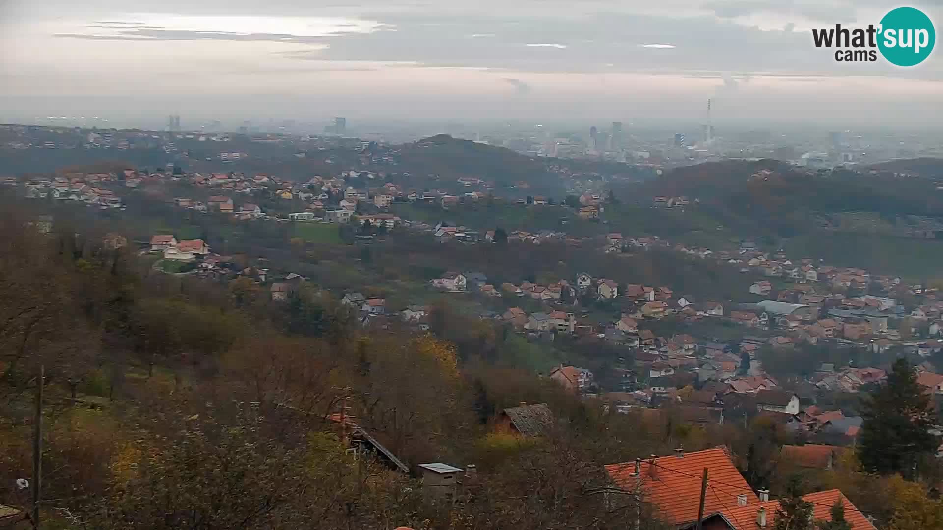 Panoramablick von Zagreb