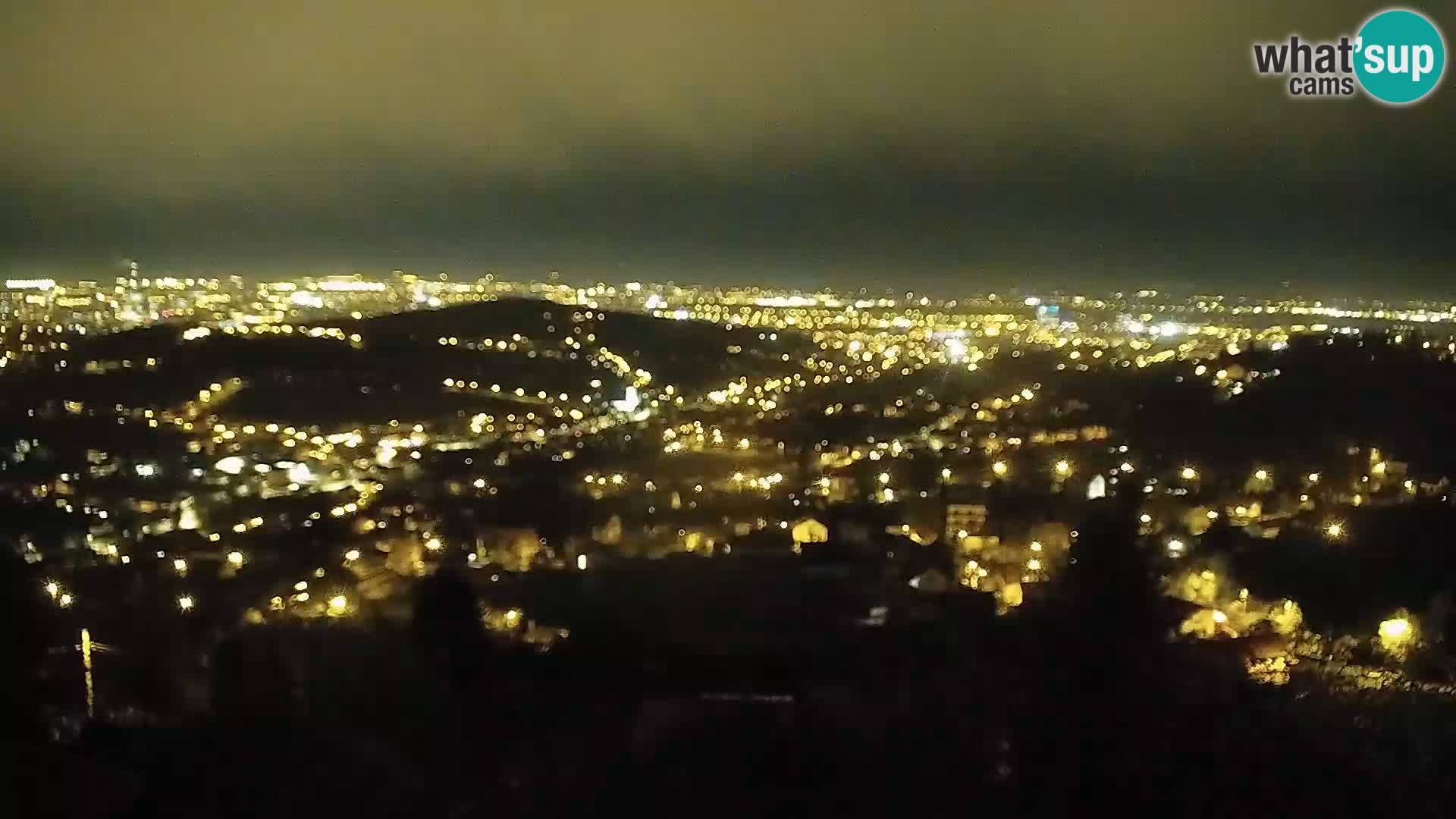 Panoramski pogled na Zagreb