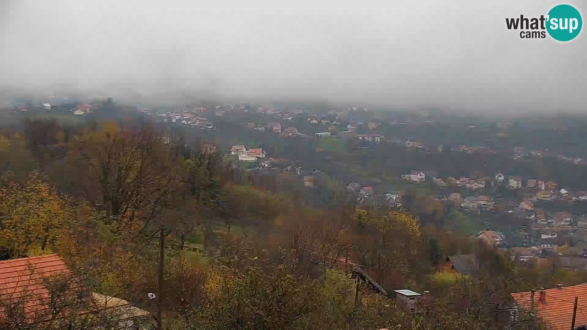 Vista panoramica di Zagabria