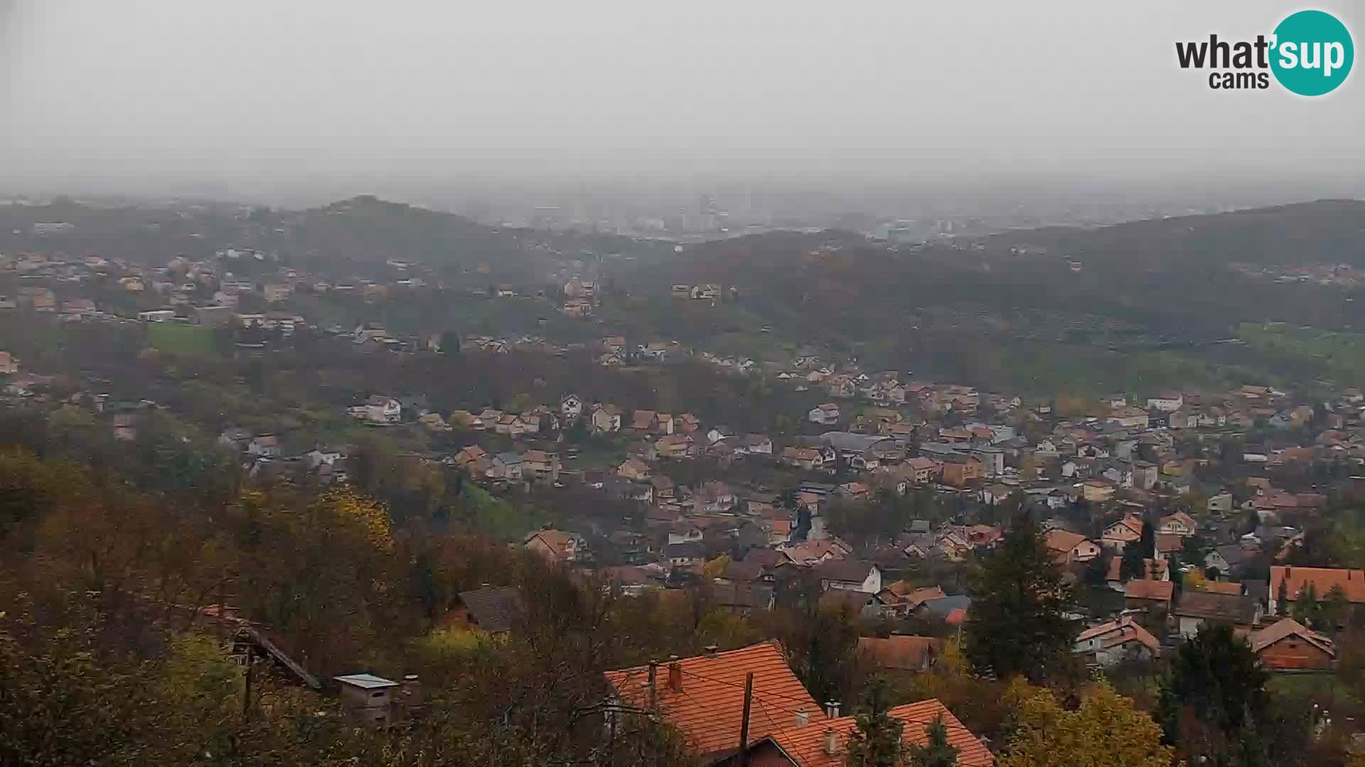 Panoramski pogled na Zagreb