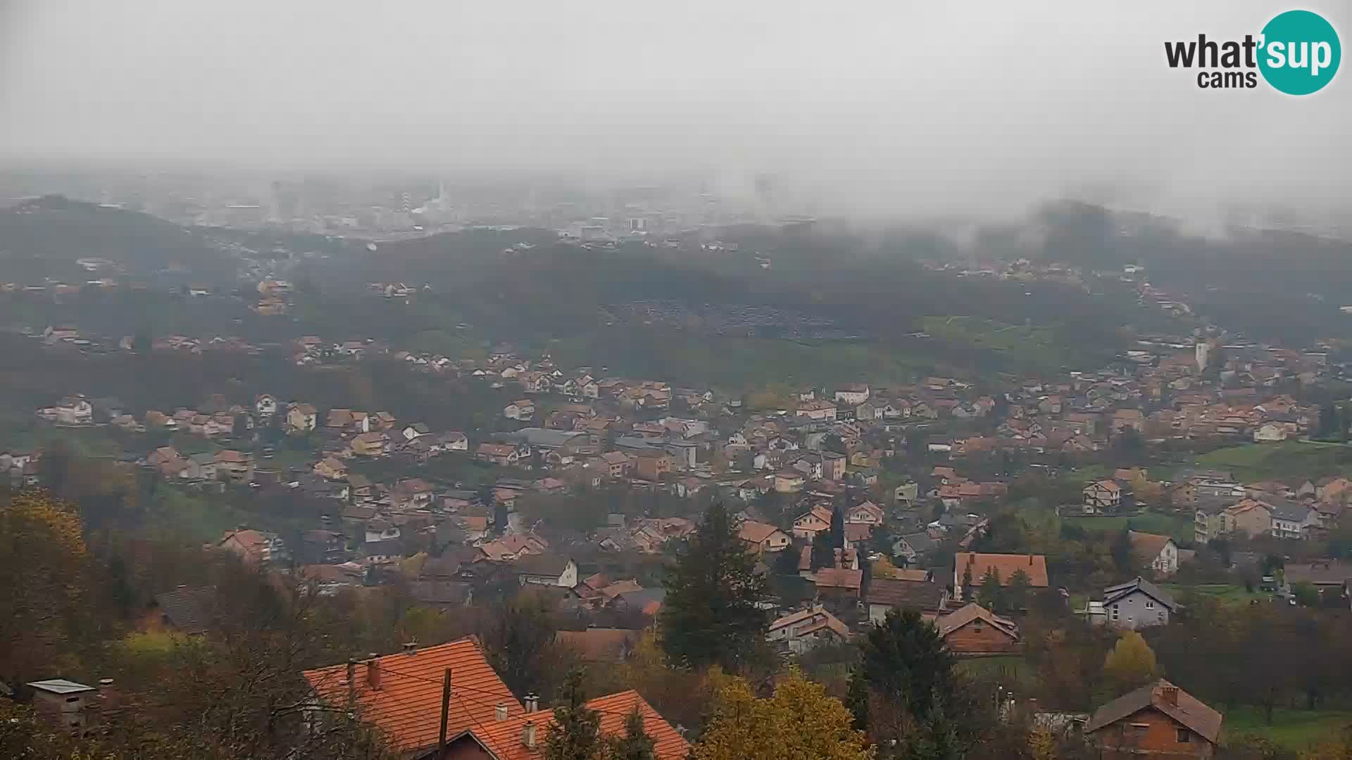 Panoramski pogled na Zagreb