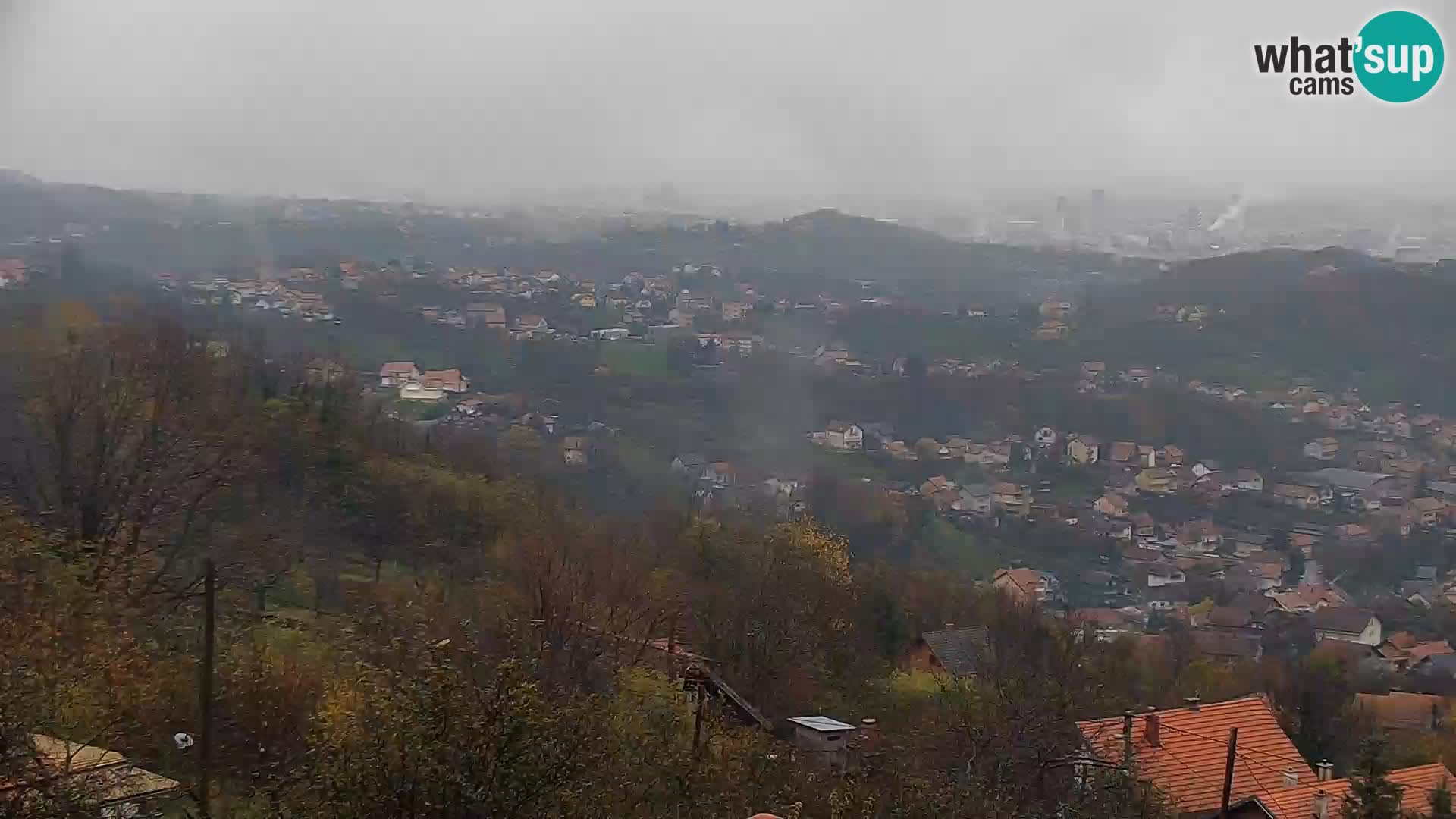 Panoramablick von Zagreb