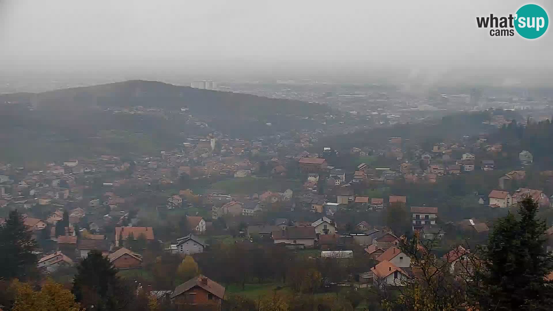 Panoramski pogled na Zagreb