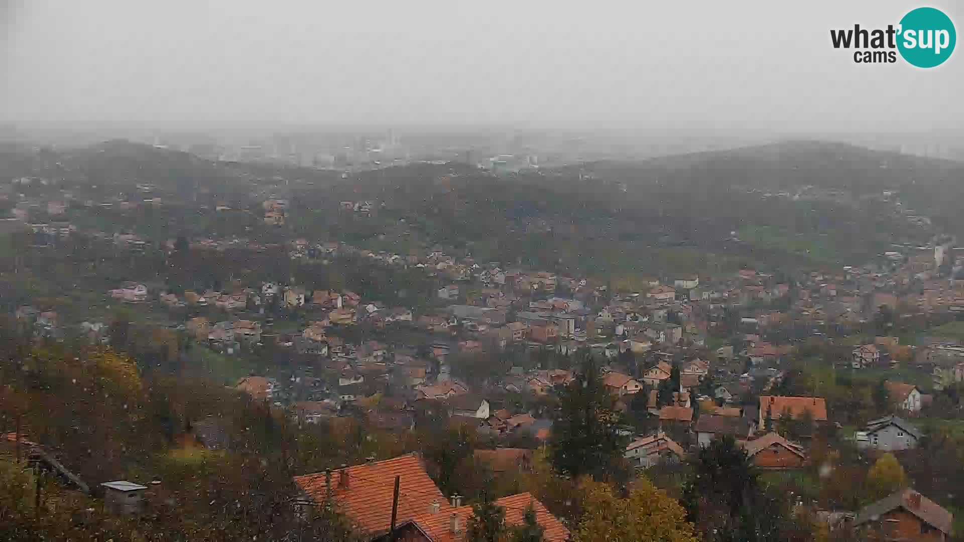 Panoramablick von Zagreb