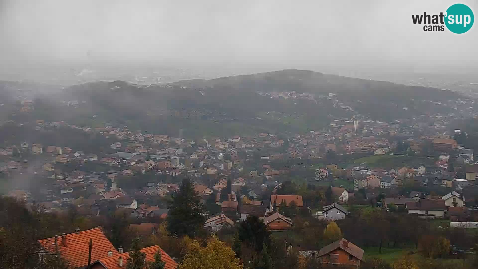 Panoramski pogled na Zagreb