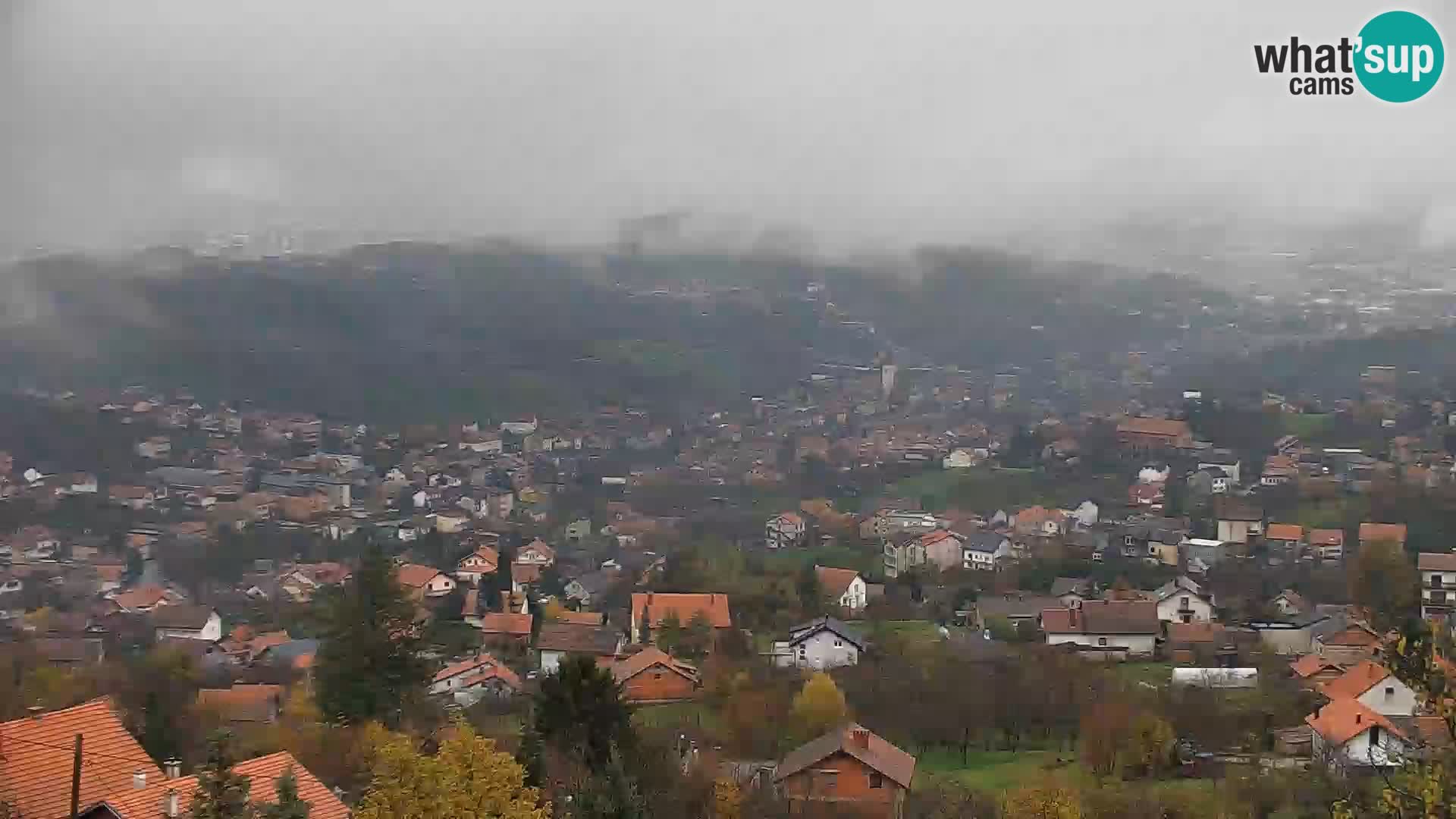 Panoramski pogled na Zagreb