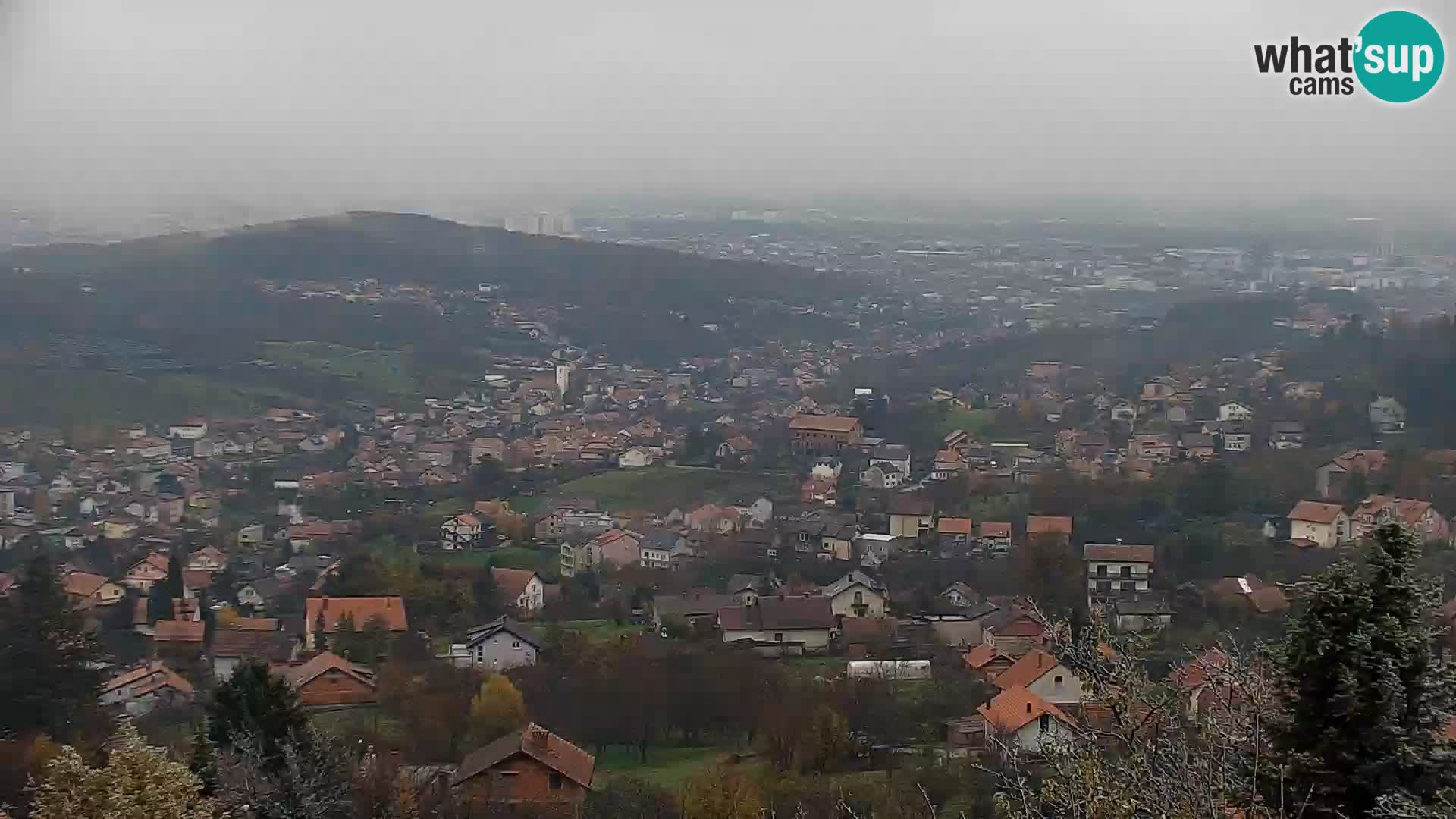 Panoramski pogled na Zagreb