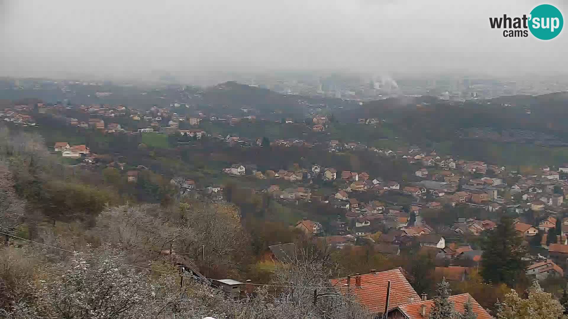 Panoramski pogled na Zagreb