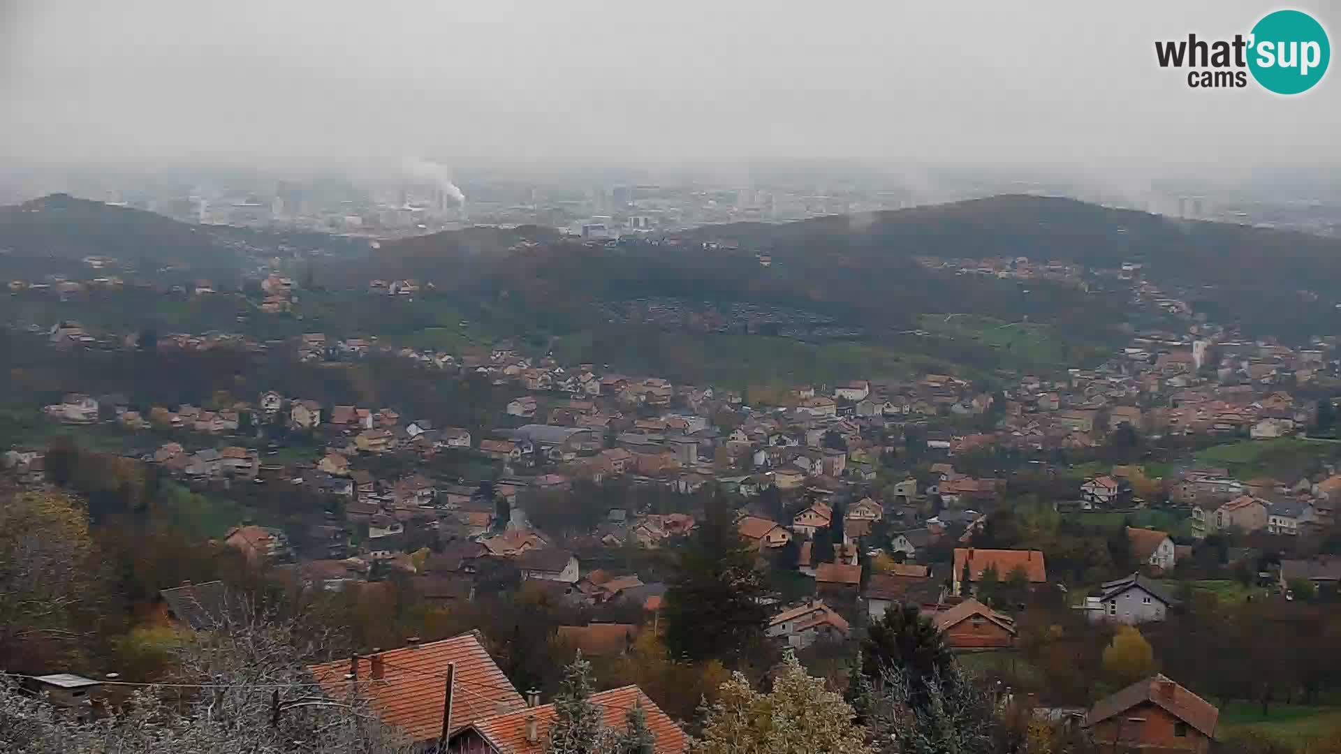 Panoramablick von Zagreb