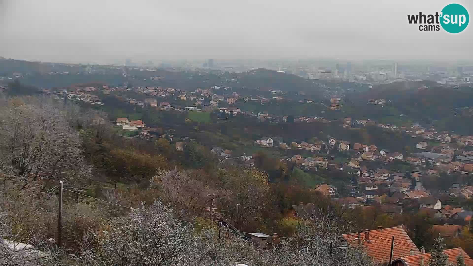 Panoramski pogled na Zagreb