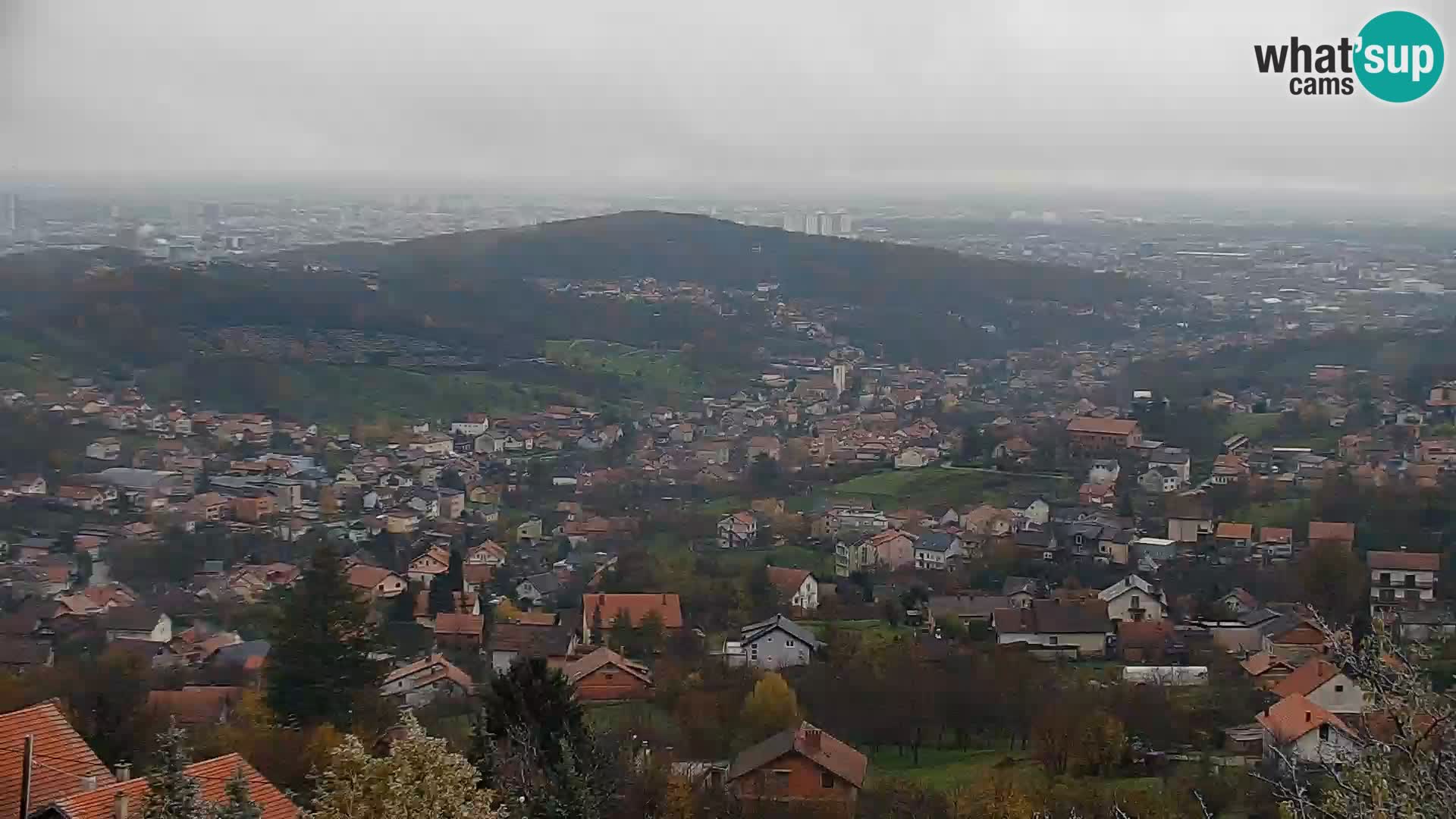 Panoramablick von Zagreb