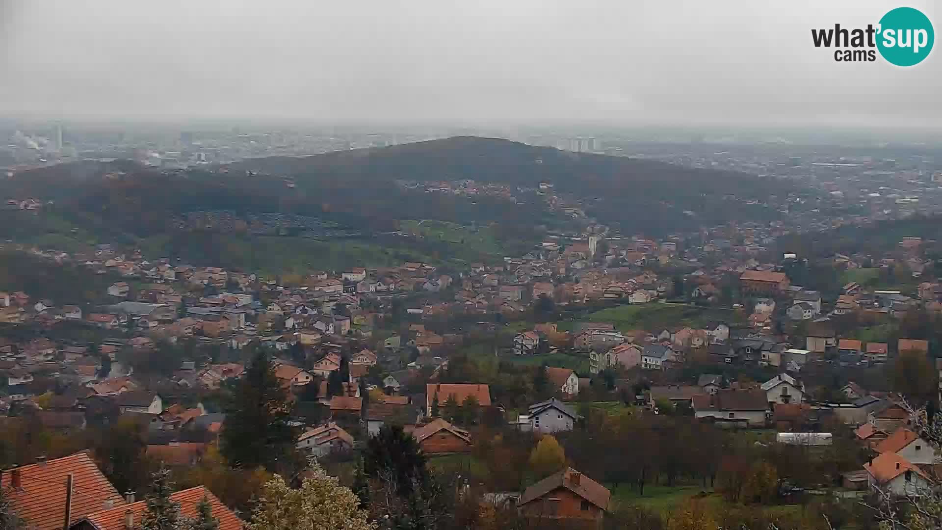 Vista panorámica de Zagreb