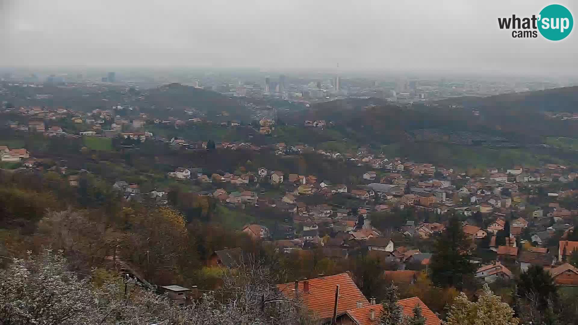 Vista panorámica de Zagreb