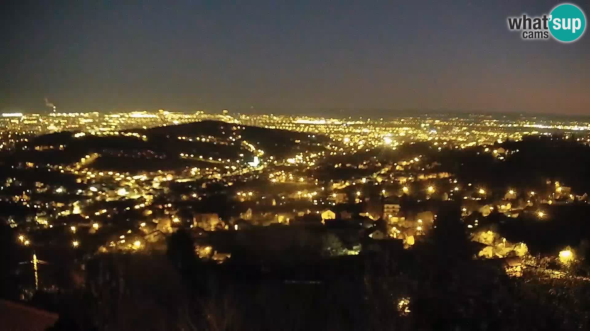 Panoramski pogled na Zagreb