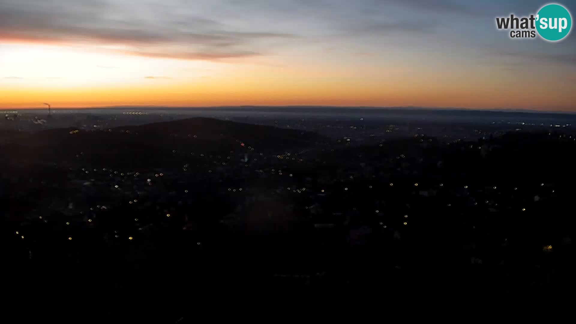 Panoramski pogled na Zagreb