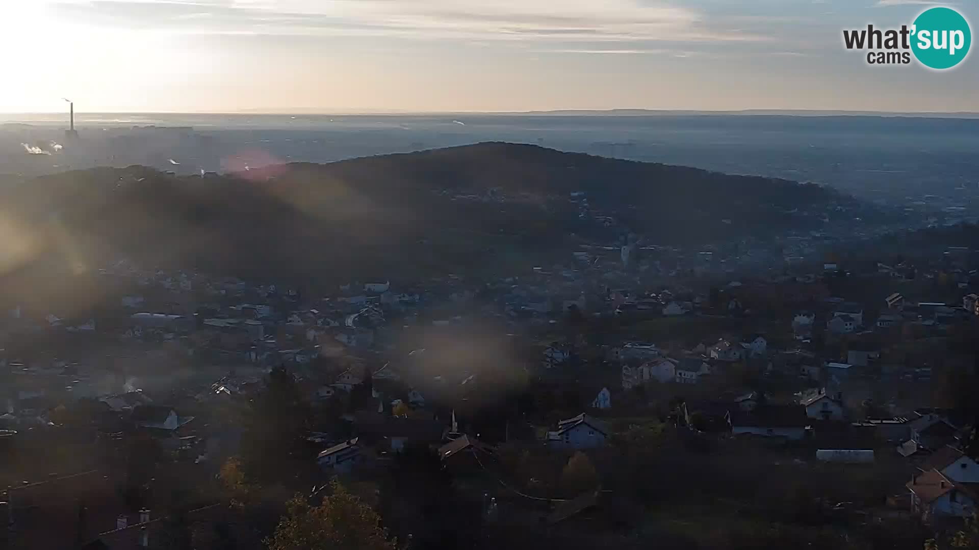 Panoramski pogled na Zagreb