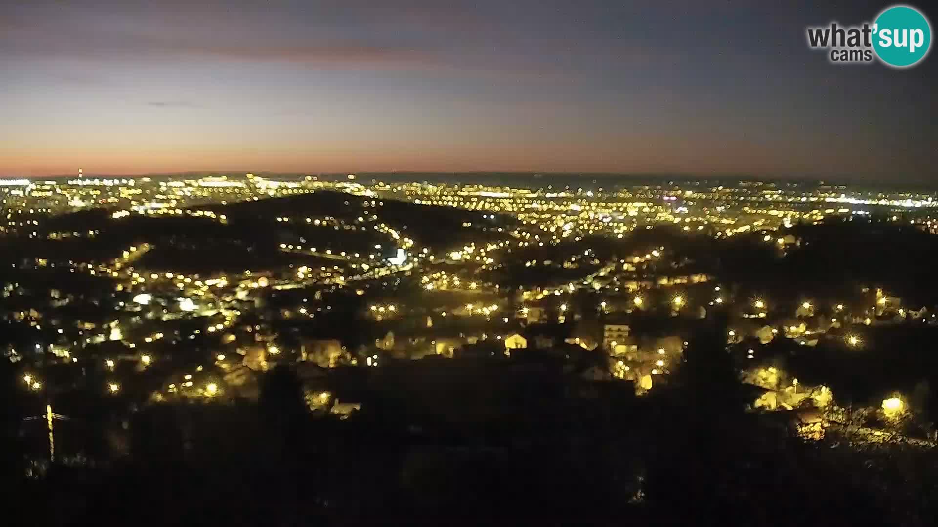 Panoramski pogled na Zagreb