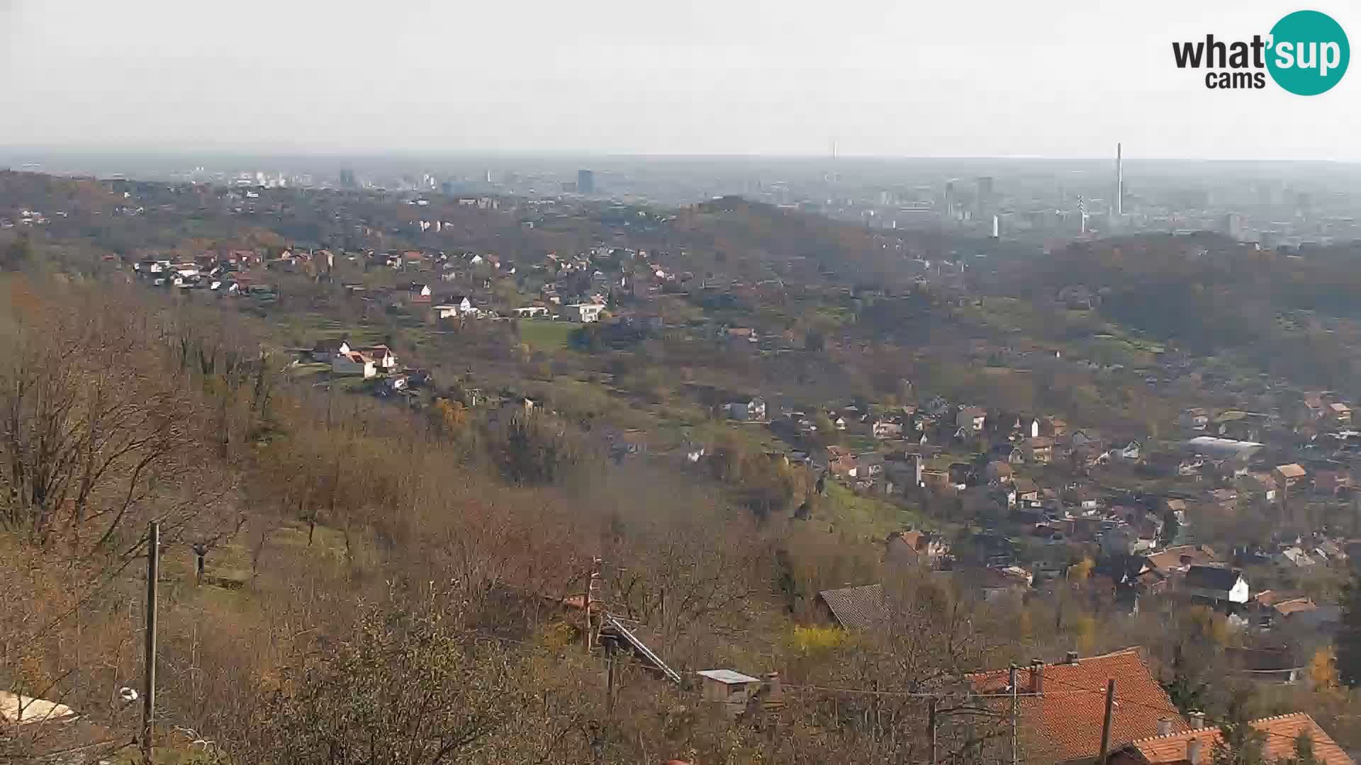 Panoramski pogled na Zagreb