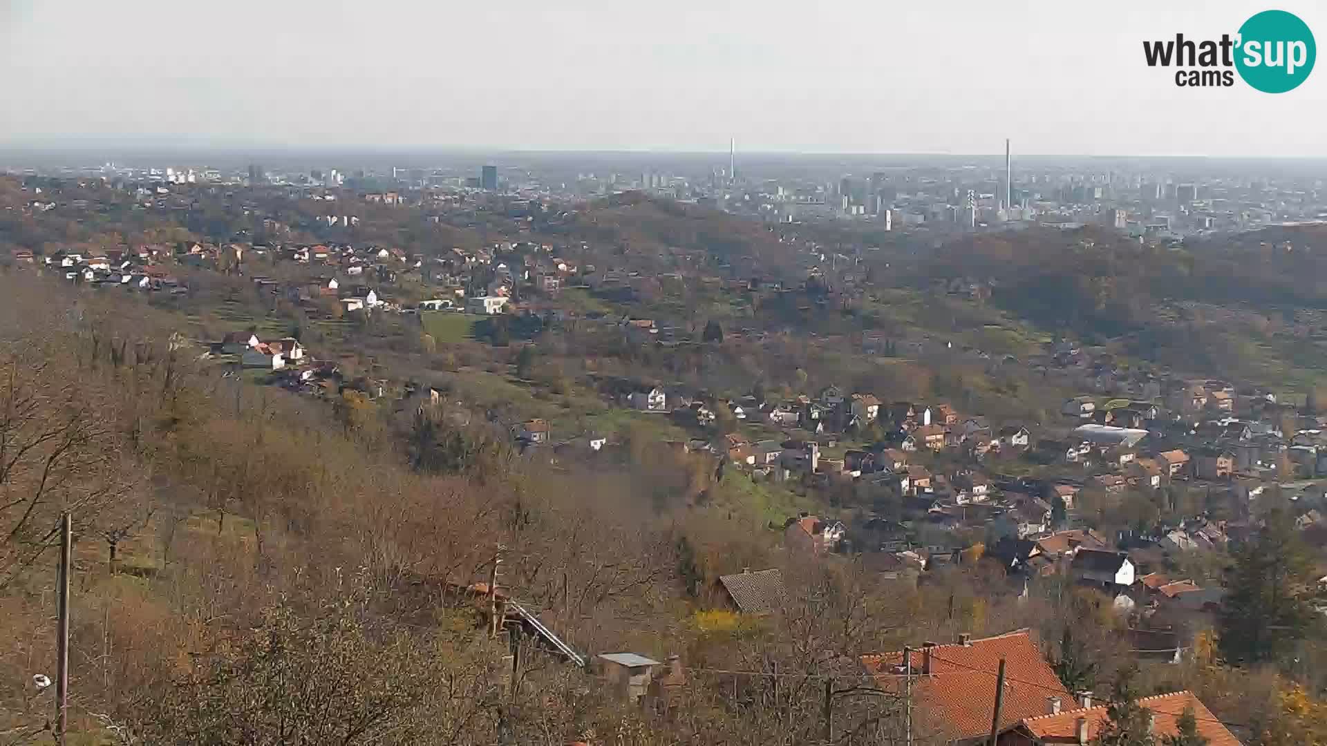 Vista panorámica de Zagreb