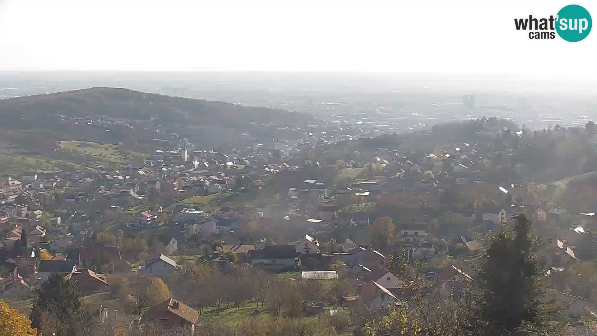 Panoramablick von Zagreb