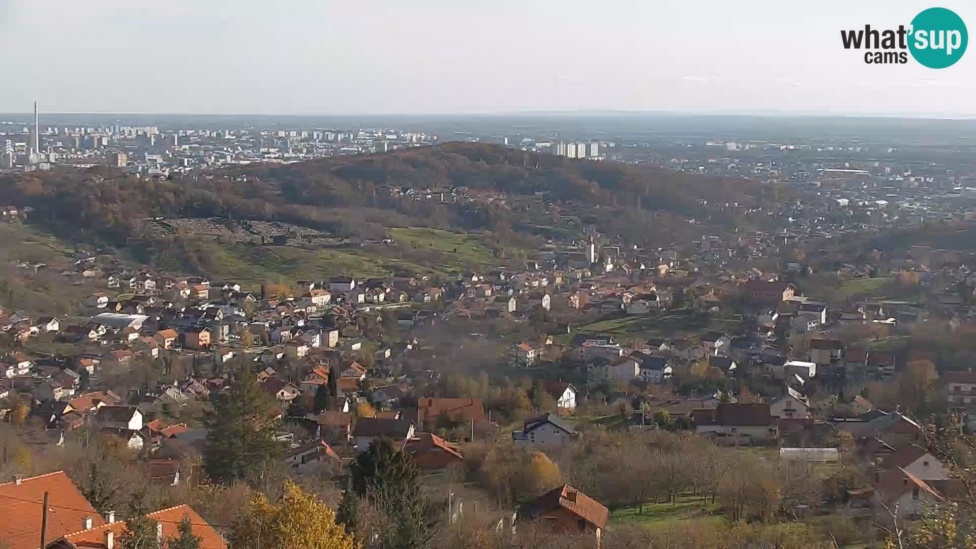 Vista panorámica de Zagreb