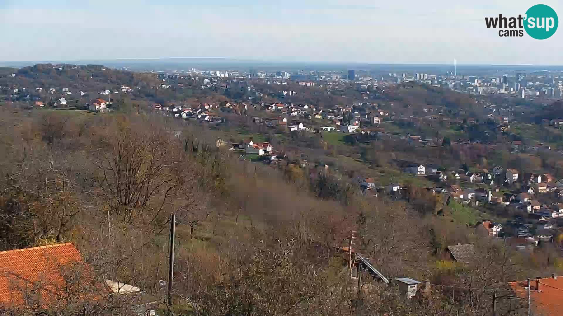 Panoramski pogled na Zagreb