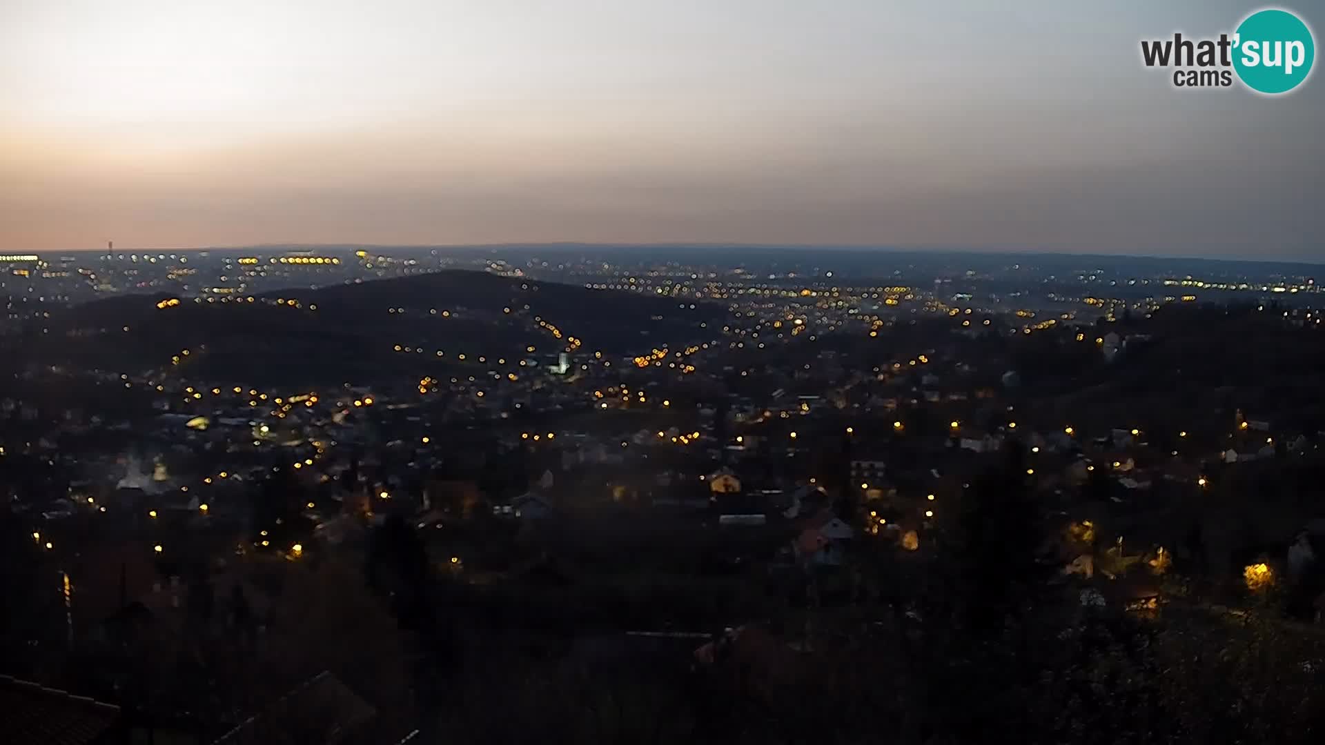 Vista panorámica de Zagreb