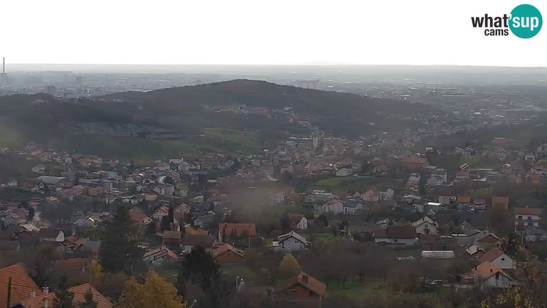 Panoramski pogled na Zagreb