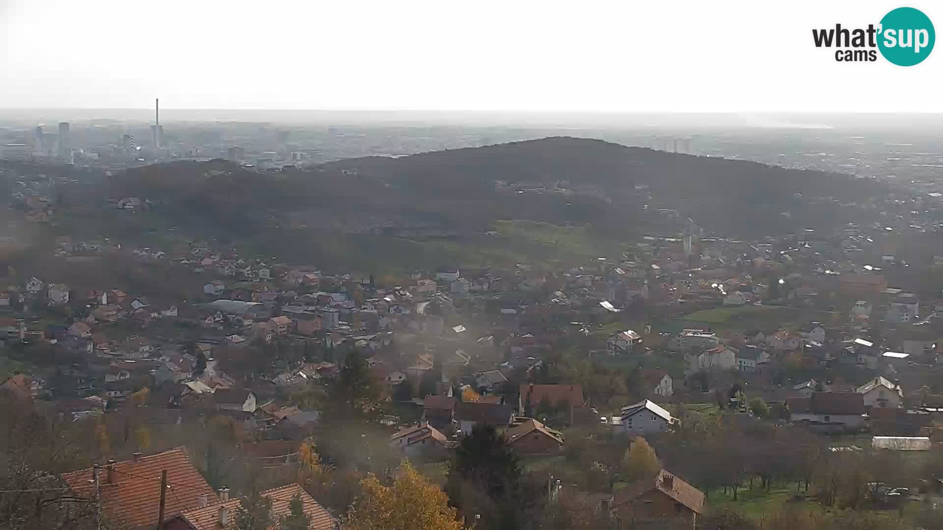 Panoramski pogled na Zagreb