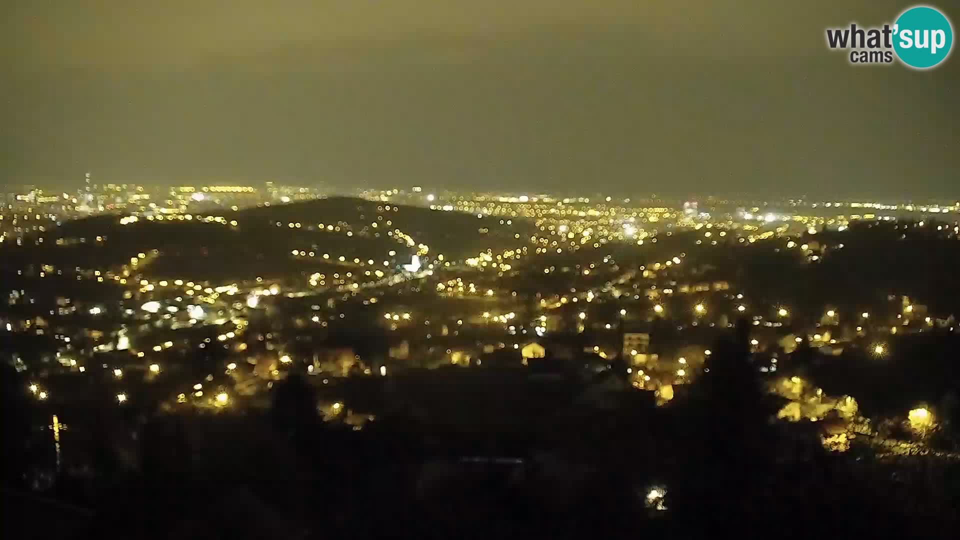 Panoramski pogled na Zagreb