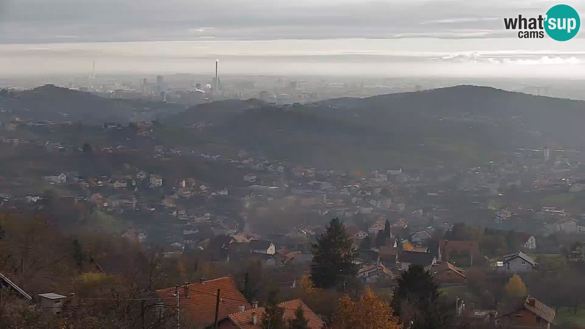 Vista panorámica de Zagreb