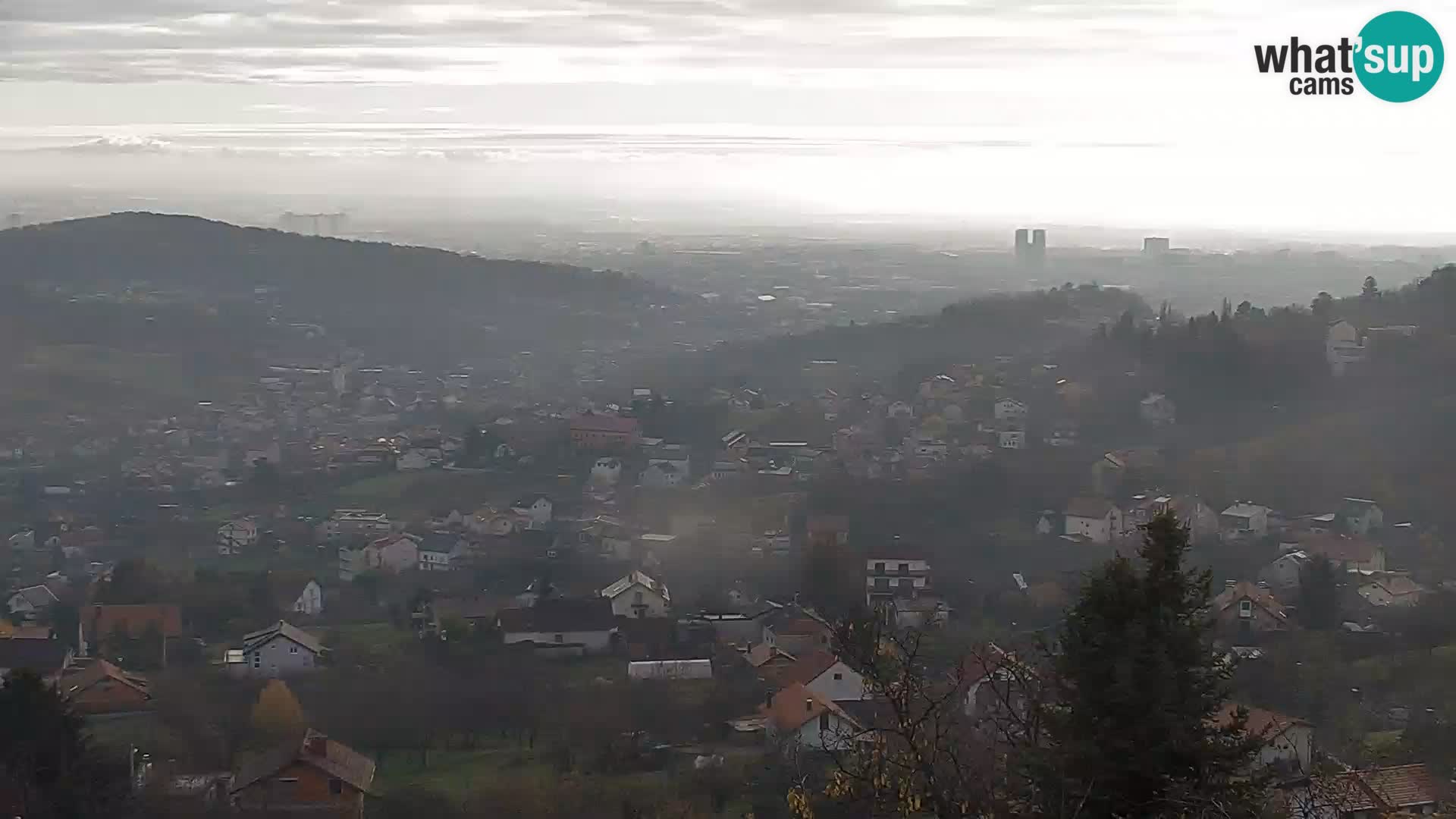 Panoramablick von Zagreb