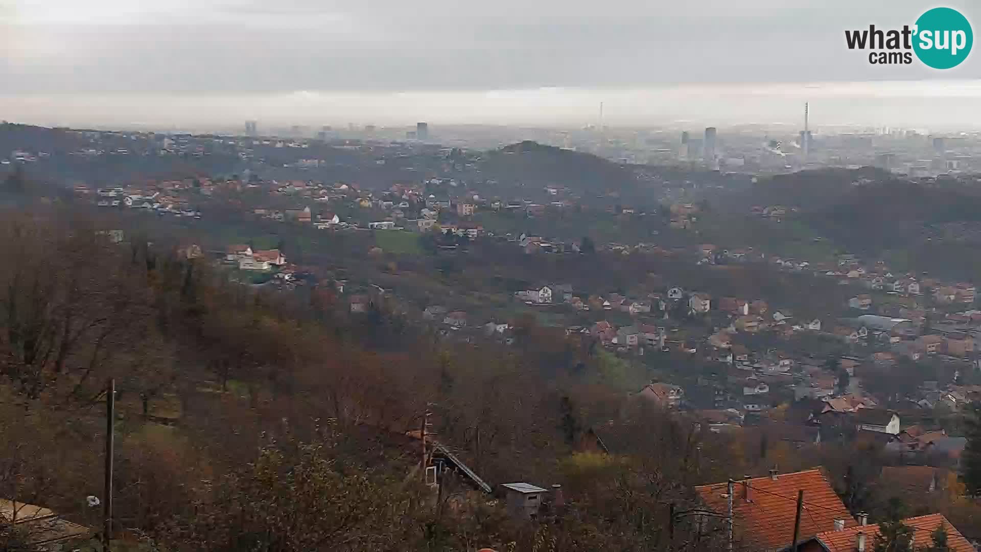 Panoramablick von Zagreb